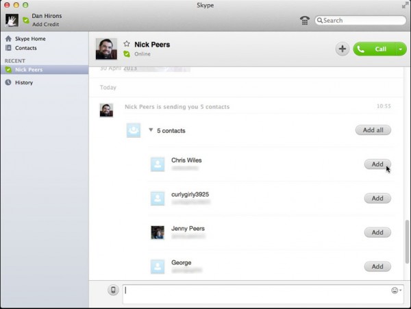 add skype for mac